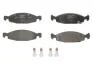Комплект гальмівних колодок передн, JEEP CHEROKEE, GRAND CHEROKEE I, GRAND CHEROKEE II 2.7D-4.7 10.90-09.05 Delphi LP1557 (фото 1)