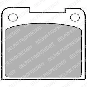 Гальмівні колодки, дискові Delphi LP15
