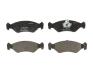 Комплект гальмівних колодок передн, FORD COURIER, FIESTA III, FIESTA IV, FIESTA V, FIESTA/HATCHBACK, FIESTA/MINIVAN, KA MAZDA 121 III, 121 III/HATCHBACK 1.0-1.8D 03.89-12.11 Delphi LP1603 (фото 1)