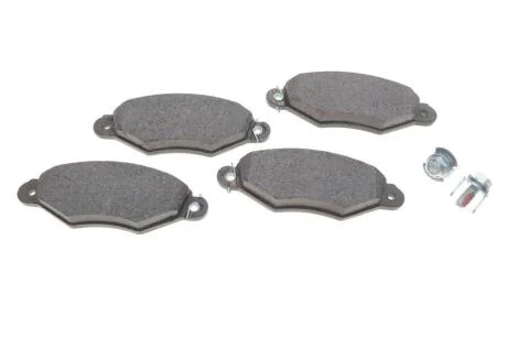 Комплект гальмівних колодок передн, CITROEN XSARA, XSARA/HATCHBACK NISSAN KUBISTAR PEUGEOT 306, 306/HATCHBACK RENAULT KANGOO, KANGOO EXPRESS, THALIA I 1.0-Electric 03.96- Delphi LP1610