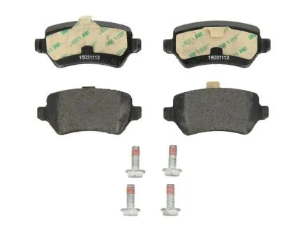 Колодки тормозные OPEL ASTRA G/ASTRA H/MERIVA/ZAFIRA B 98- задн. Delphi LP1681