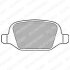 Колодки тормозные ALFA ROMEO 147/157 -10 1.6-3.2 задн. Delphi LP1685 (фото 1)