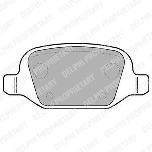 Колодки тормозные ALFA ROMEO 147/157 -10 1.6-3.2 задн. Delphi LP1685