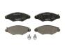 Комплект гальмівних колодок передн, CITROEN XSARA/HATCHBACK NISSAN KUBISTAR PEUGEOT 206, 206+, 306, 306/HATCHBACK 1.1-1.9D 06.94- Delphi LP1699 (фото 1)
