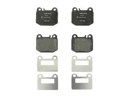 Колодки гальмівні дискові, комплект Delphi LP1705