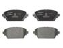 Комплект гальмівних колодок передн, HONDA ACCORD VI MG MG ZR, MG ZS NISSAN ALMERA TINO, PRIMERA 1.6-2.5 10.98- Delphi LP1732 (фото 1)