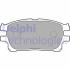 TOYOTA К-т тормозных колодок PREVIA 2.0D 07 00- Delphi LP1784 (фото 1)