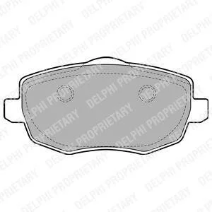 Гальмівні колодки, дискові Delphi LP1934