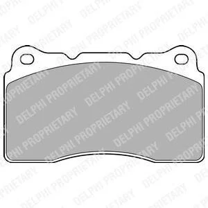 Гальмівні колодки, дискові Delphi LP1944
