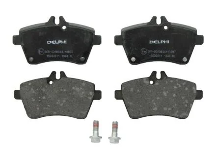 Гальмівні колодки дискові MERCEDES 169/245 A/B \'\'F \'\'04-12 Delphi LP1948