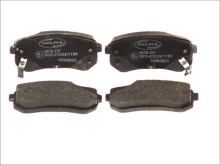 Комплект гальмівних колодок задн, HYUNDAI I10 I KIA PICANTO I, PICANTO II 1.0-1.2LPG 04.04-03.17 Delphi LP1976
