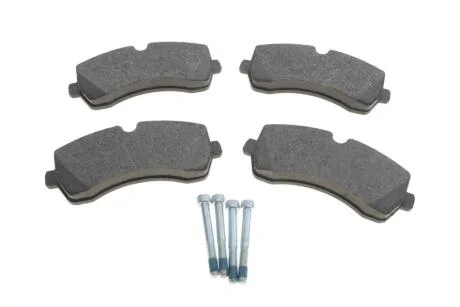 Комплект гальмівних колодок передн, MERCEDES SPRINTER 3,5-T (B906), SPRINTER 3,5-T (B907), SPRINTER 3,5-T (B907, B910), SPRINTER 3-T (B906), SPRINTER 3-T (B907) 1.8-Electric 04.06- Delphi LP1981