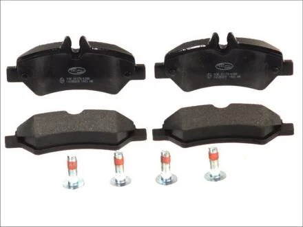 Комплект гальмівних колодок задн, MERCEDES SPRINTER 3,5-T (B906), SPRINTER 3-T (B906), SPRINTER 4,6-T (B906), SPRINTER 5-T (B906) VW CRAFTER 30-35, CRAFTER 30-50 1.8-3.5 04.06-12.19 Delphi LP1983