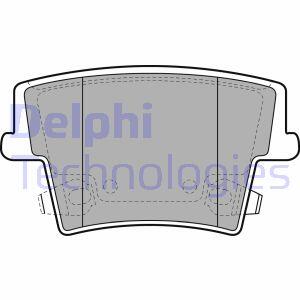 Комплект гальмівних колодок задн, CHRYSLER 300C DODGE CHALLENGER, CHARGER LANCIA THEMA 2.7-6.4 09.04- Delphi LP2035