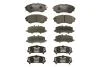 Комплект гальмівних колодок передн FORD RANGER, MAZDA B-SERIE, BT-50 2.5D/3.0D 06.99-12.15 Delphi LP2036 (фото 1)
