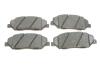 Колодки тормозные HYUN/KIA/SSANGYONG SANTA FE/SORENTO/KORANDO 05- перед. с датч. Delphi LP2048 (фото 1)