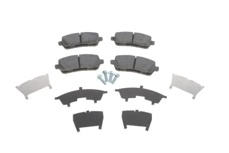 Комплект гальмівних колодок передн, DAIHATSU MATERIA, SIRION FORD FIESTA, FIESTA VI MAZDA 2 SUBARU JUSTY IV SUZUKI BALENO, SWIFT IV, SWIFT V 1.0-1.6D 01.05- Delphi LP2069