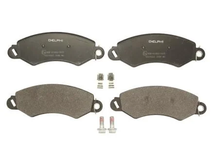 Колодки тормозные LDV MAXUS -08 перед. Delphi LP2096