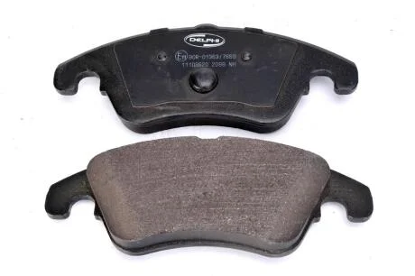 Комплект гальмівних колодок передн (з комплектуючими з шумопоглинаючою пластиною), MERCEDES C (C204), C T-MODEL (S204), C (W204), CLS (C218), CLS SHOOTING BRAKE (X218), E (A207) 1.8-5.5 01.07- Delphi LP2099
