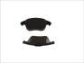 Комплект гальмівних колодок передн, DS DS 4, DS 5 CITROEN C4 GRAND PICASSO I, C4 II, C4 PICASSO I, DS4, DS5 PEUGEOT 3008, 5008, 5008 I 1.2-2.0DH 10.06- Delphi LP2100 (фото 1)