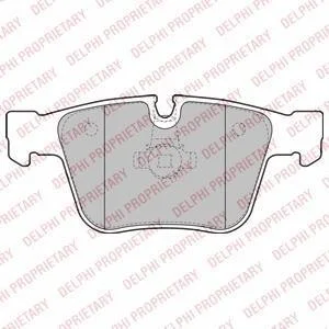Гальмівні колодки дискові MERCEDES S(W220)/CL(C216) "R "01>> Delphi LP2115