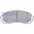 SUBARU Тормозные колодки передн. Impreza 1.5 08- Delphi LP2128 (фото 1)