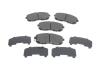 Комплект гальмівних колодок передн, FIAT SEDICI MITSUBISHI L 300 III NISSAN CUBE, JUKE, MAXIMA VI, PRIMERA, PULSAR, QUEST, SENTRA VII, TEANA I, TEANA II, TIIDA, X-TRAIL I 1.2-3.5 08.86- Delphi LP2148 (фото 1)