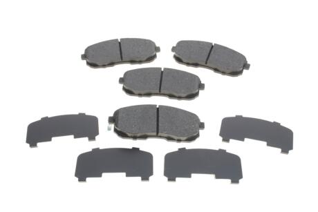 Комплект гальмівних колодок передн, FIAT SEDICI MITSUBISHI L 300 III NISSAN CUBE, JUKE, MAXIMA VI, PRIMERA, PULSAR, QUEST, SENTRA VII, TEANA I, TEANA II, TIIDA, X-TRAIL I 1.2-3.5 08.86- Delphi LP2148