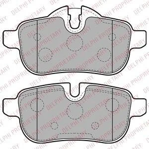 Гальмівні колодки, дискові Delphi LP2163