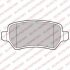 Колодки тормозные OPEL ASTRA G/ASTRA H/MERIVA/ZAFIRA B 98- задн. Delphi LP2209 (фото 1)