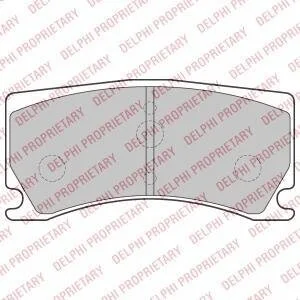 Гальмівні колодки, дискові Delphi LP2217