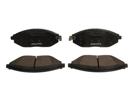 Комплект гальмівних колодок передн, CHEVROLET SPARK DAEWOO MATIZ 0.8-Electric 09.98- Delphi LP2218