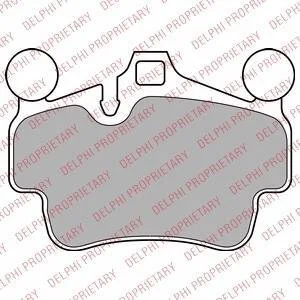 Гальмівні колодки, дискові Delphi LP2236