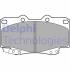 Колодки тормозные TOYOTA HIALUX 07- перед. Delphi LP2242 (фото 1)