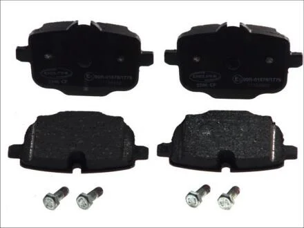 BMW Тормозн.колодки задн.F10 530d-550,Touring 518d-550,6 Gran Coupe F06,Audi A6 14- Delphi LP2246