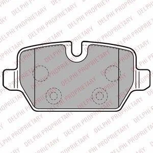 Гальмівні колодки, дискові Delphi LP2247