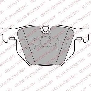 A_Гальмівні колодки дискові BMW 3(E90)/X1(E84) "R "05>> Delphi LP2256