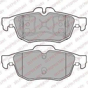 Гальмівні колодки, дискові Delphi LP2259