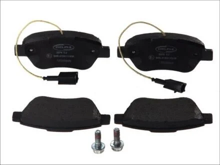 CITROEN гальмів.колодки передн.Nemo,Fiat Fiorino,Peugeot 07- Delphi LP2276