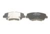 Комплект гальмівних колодок передн, HYUNDAI ELANTRA V, GENESIS, I30, VELOSTER KIA CARENS IV, CEE\&#039;D, CERATO III, PRO CEE\&#039;D 1.0-2.0 02.11- Delphi LP2293 (фото 3)