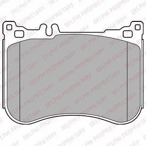 Гальмівні колодки, дискові Delphi LP2445