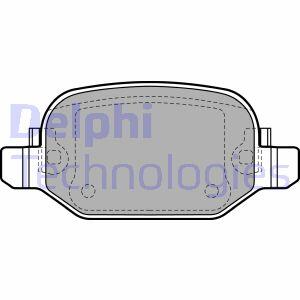 FIAT гальмівні колодки задн.500L 12- Delphi LP2475