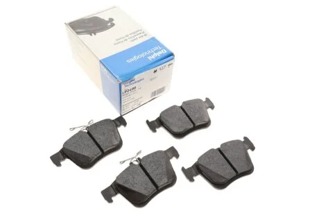 Колодки тормозные задние (система TEVES) Audi A7 Skoda Octavia VW Golf 12- Delphi LP2490