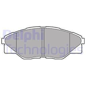 Гальмiвнi колодки дисковi ZN Delphi LP2496