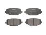 Комплект гальмівних колодок задн, CHRYSLER GRAND VOYAGER V, TOWN &amp; COUNTRY, VOYAGER V DODGE JOURNEY FIAT FREEMONT LANCIA VOYAGER VW ROUTAN 2.0D-4.0 10.07- Delphi LP2499 (фото 1)