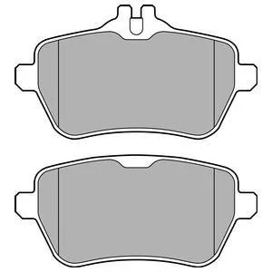 Гальмівні колодки, дискові Delphi LP2659
