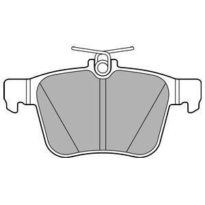Колодки гальмівні дискові задні VW Tiguan 16-, PASSAT B8 14-, Golf VII 12-20, Touran 15-, Teramont 16-22, EOS 06-15, Atlas 16-22, Arteon 17-, T-Roc 17-, AUDI A3 12-22, A8 10-18, Q3 18-, TT 14-, SKODA Kodiaq 17-, Superb 15-, SEAT Tarraco 19- Delphi LP2697
