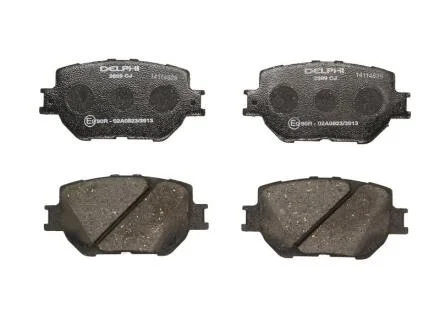 Колодки тормозные LEXUS IS 13- перед. Delphi LP2699