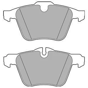 JAGUAR колодки гальм. передн. F-Type 3,0 12-, XF 2,0 12- Delphi LP2766