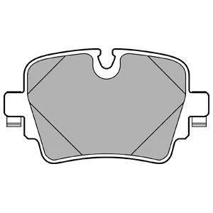 Гальмівні колодки, дискові Delphi LP2767